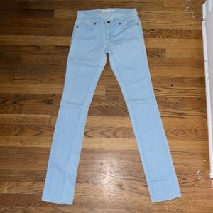 J Brand Light Wash Super Skinny Jeans
